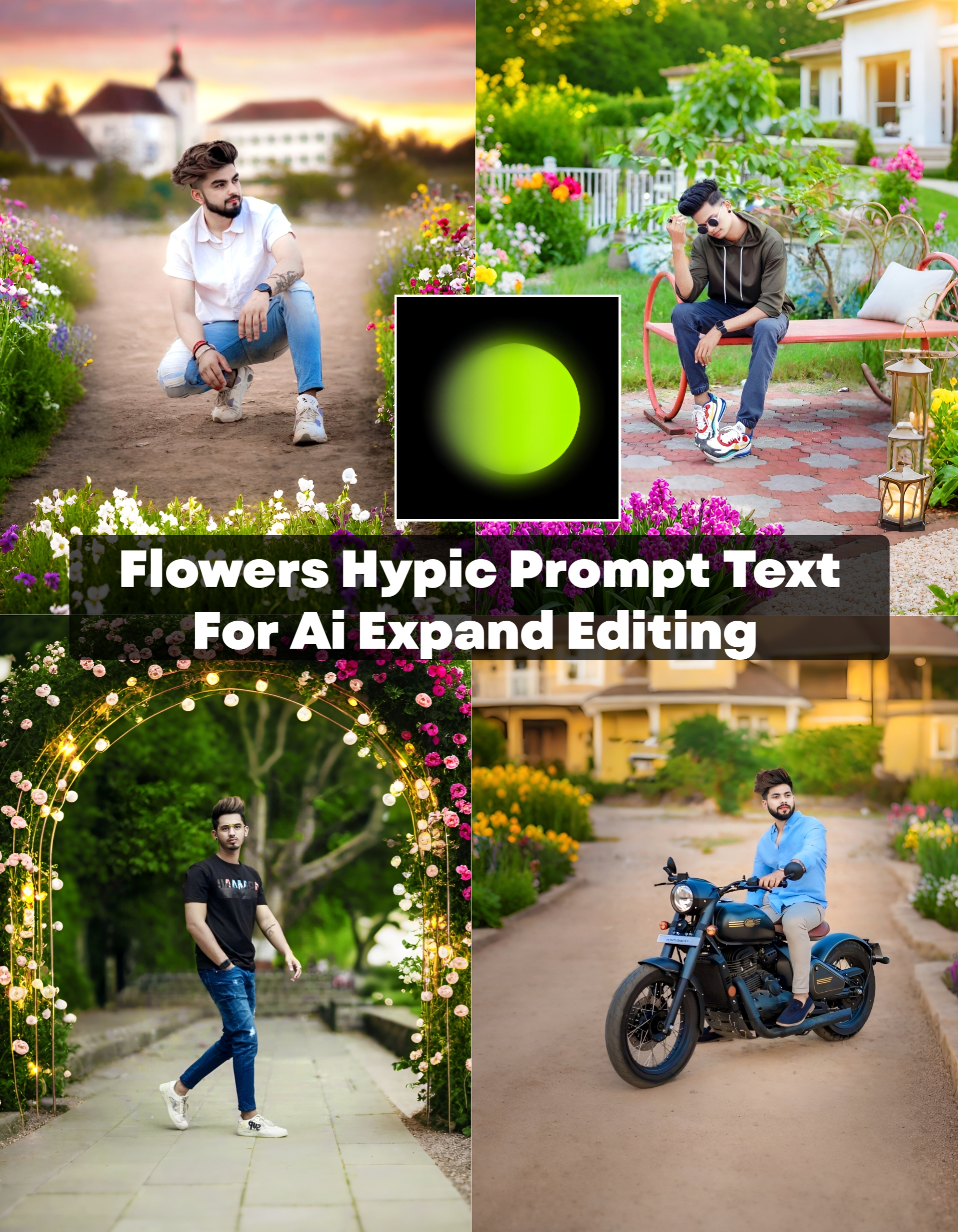 Flower Hypic Prompt Text